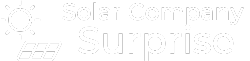 Solar Company Surprise Logo Solar Company Phoenix Logo Full In White